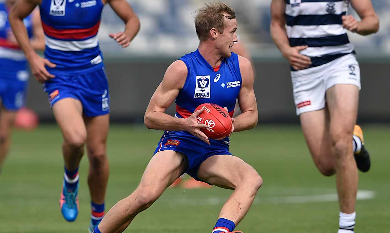 HERO_Hayes1.jpg Will Hayes ranked second in the VFL for total uncontested possessions (averaging 16 per game) and third for total inside-50s (five). (Photo: Liz Vagg/Western Bulldogs) - Western Bulldogs
